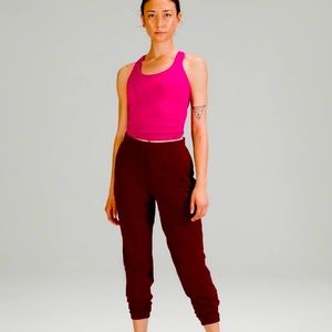 Lululemon Athletica Pink Cropped Swiftly Tank size 12